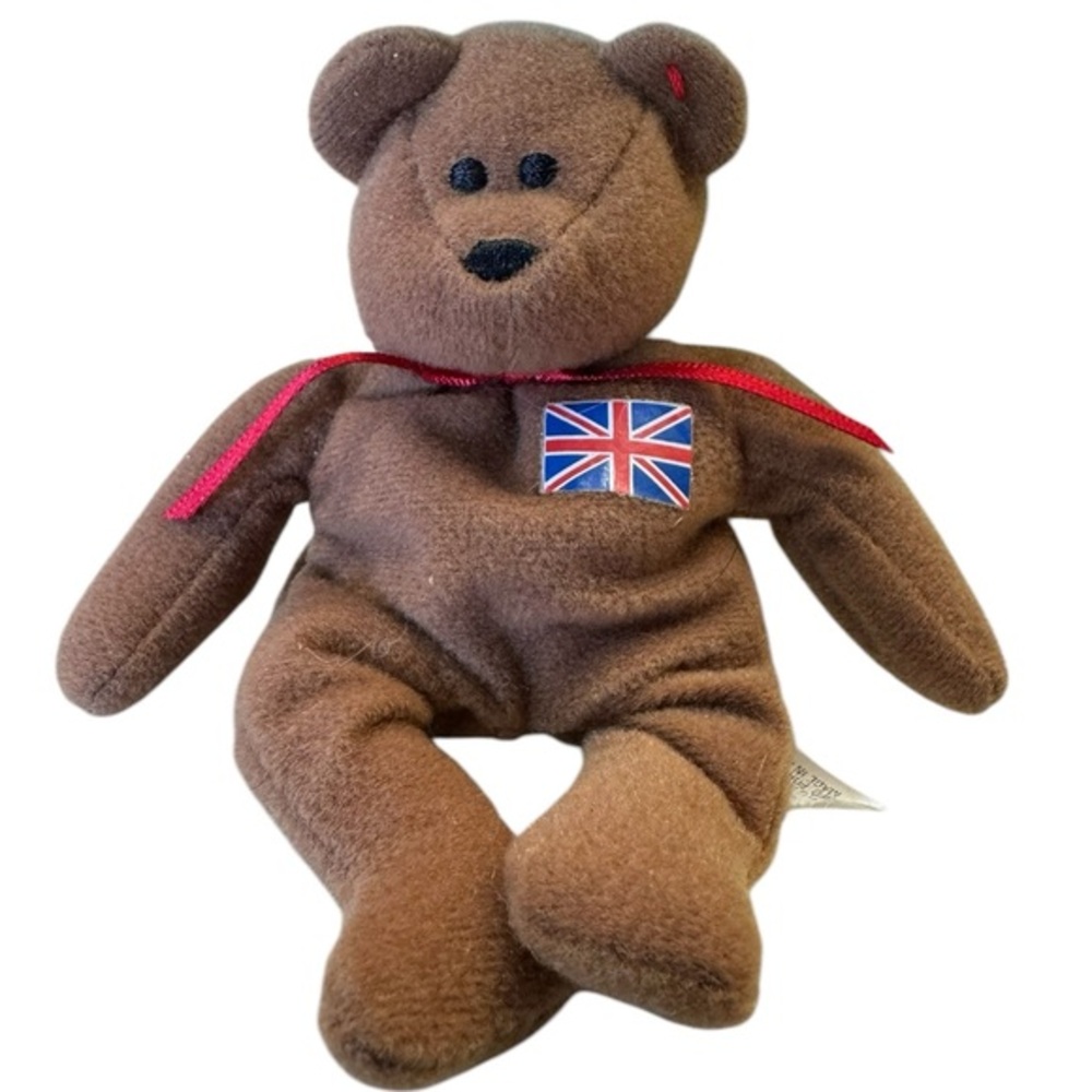 RARE McDonald’s TY EUC Beanie‎ Baby Britannia The Bear Multiple TAG ERRORS.